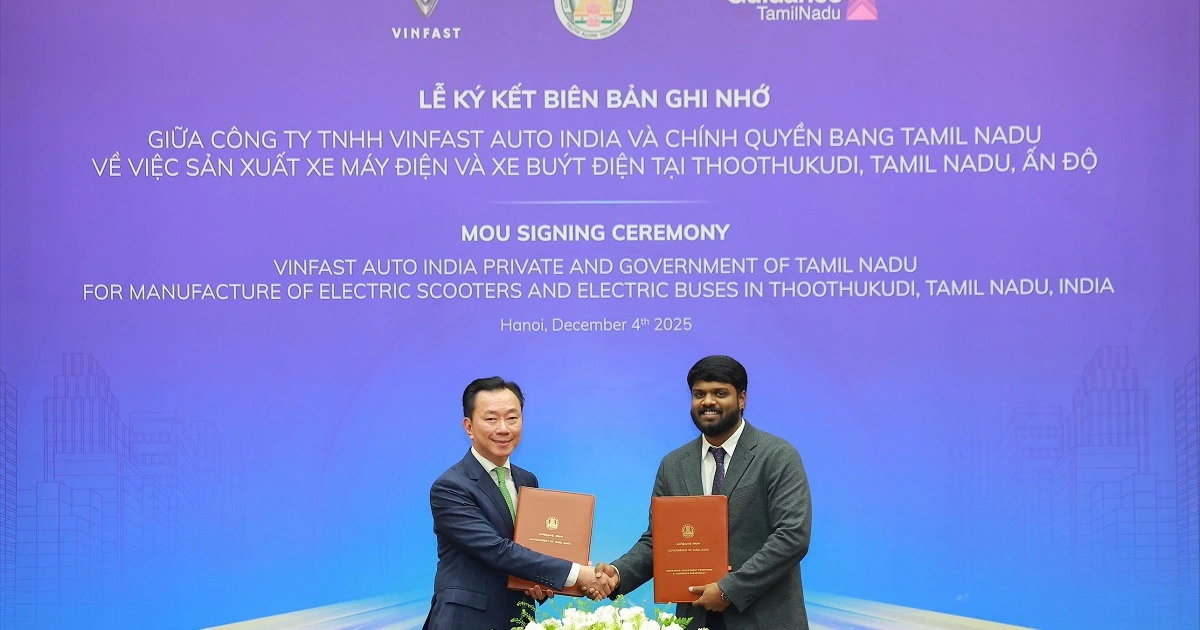 VinFast mở rộng nhà máy tại Ấn Độ, sản xuất thêm xe buýt, xe máy điện