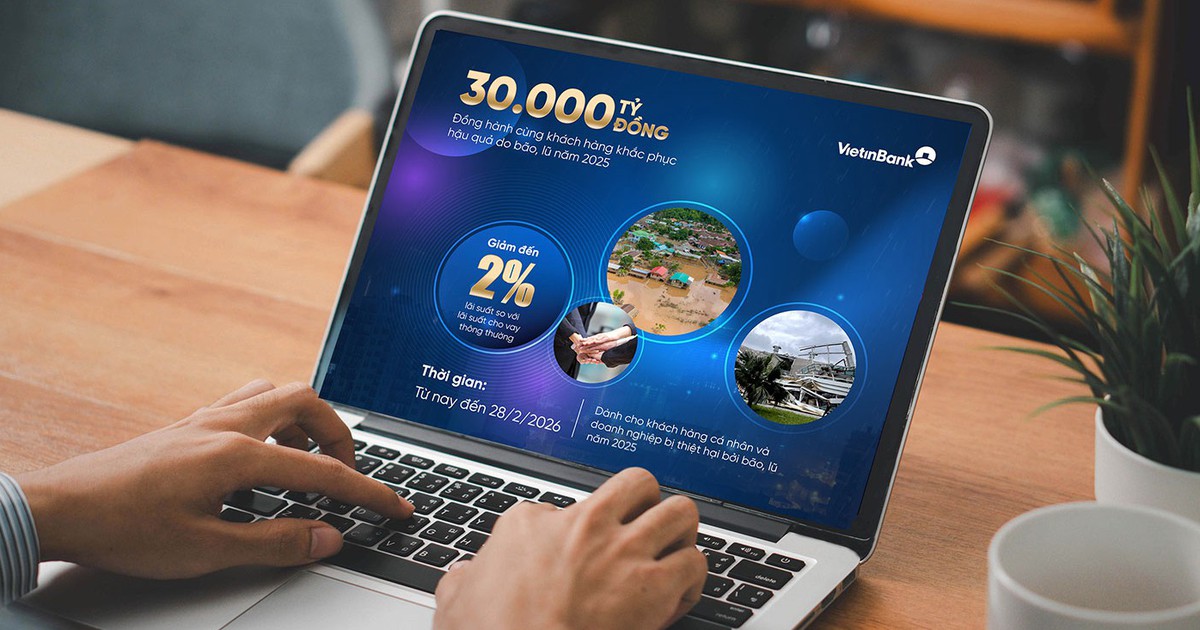 VietinBank dành 30.000 tỉ đồng hỗ trợ khách hàng khắc phục hậu quả bão lũ
