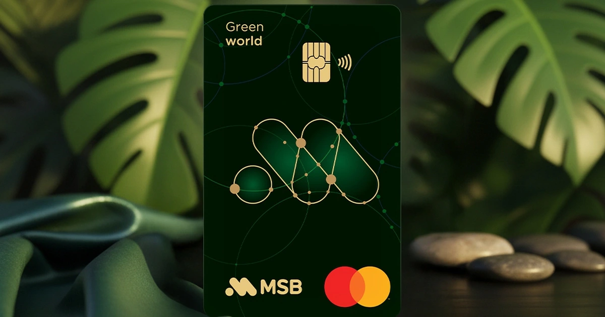 MSB Mastercard Green World: Tinh hoa trải nghiệm của lãnh đạo hiện đại