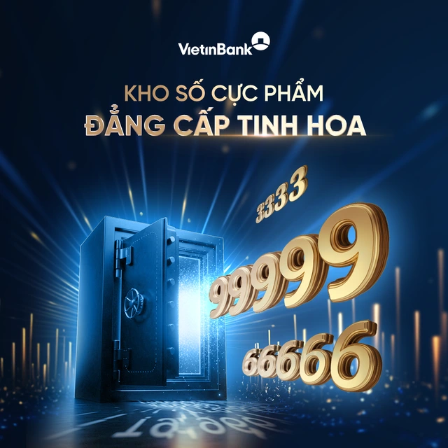 VietinBank mở bán kho tài khoản số đẹp siêu VIP - Ảnh 1