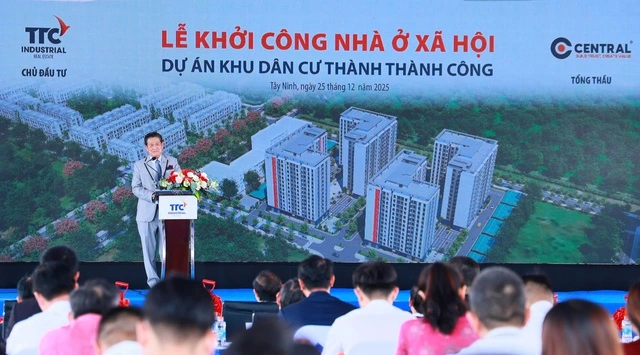 TTC Land hợp tác TTC IZ xây dựng 1.130 căn nhà ở xã hội - Ảnh 1