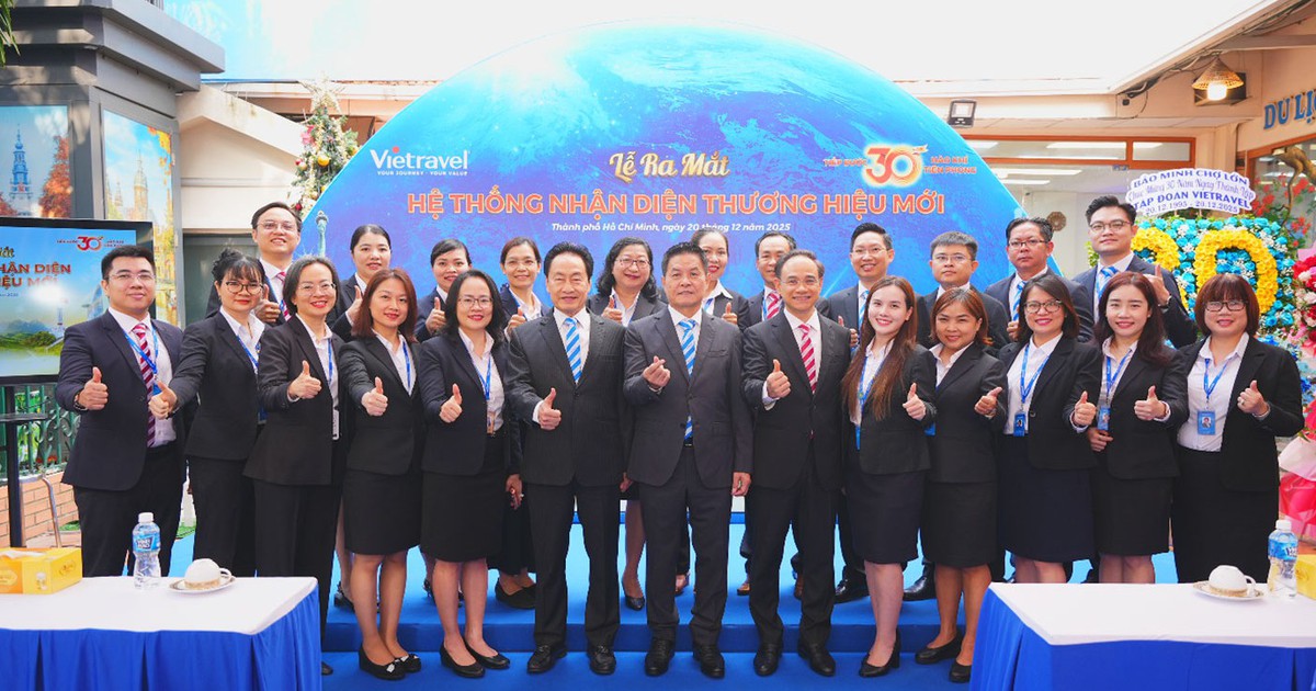 Vietravel ra mắt nhận diện thương hiệu mới, đánh dấu 30 năm đồng hành cùng đất nước