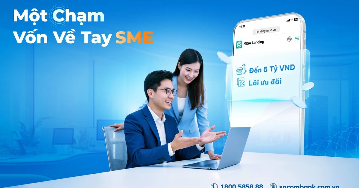 Sacombank hợp tác cùng MISA mở rộng cơ hội tiếp cận vốn, đồng hành doanh nghiệp SMEs