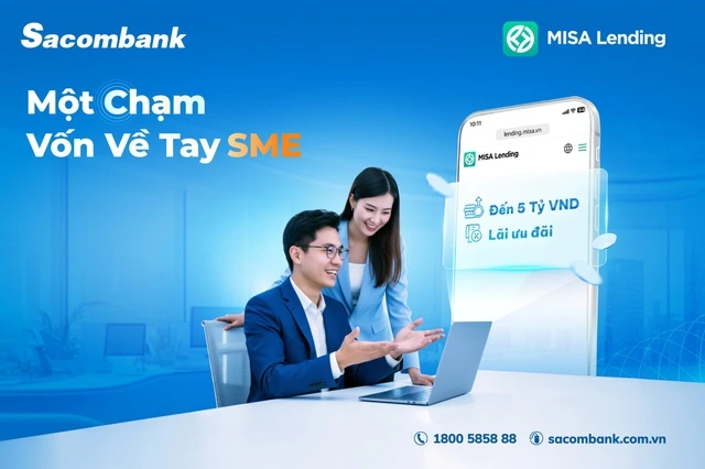 Sacombank hợp tác cùng MISA mở rộng cơ hội tiếp cận vốn, đồng hành doanh nghiệp SMEs - Ảnh 1