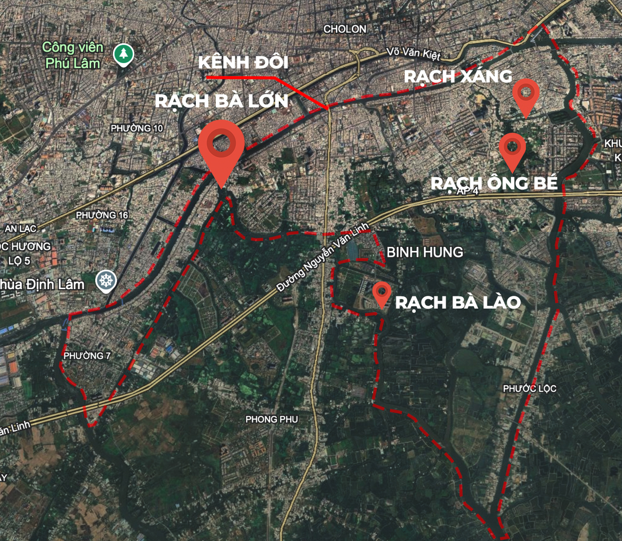 Cảnh Người dân sống cạnh 2 con rạch nước đen chờ “đổi đời” từ dự án 17.000 tỷ đồng tại TPHCM - Ảnh 1