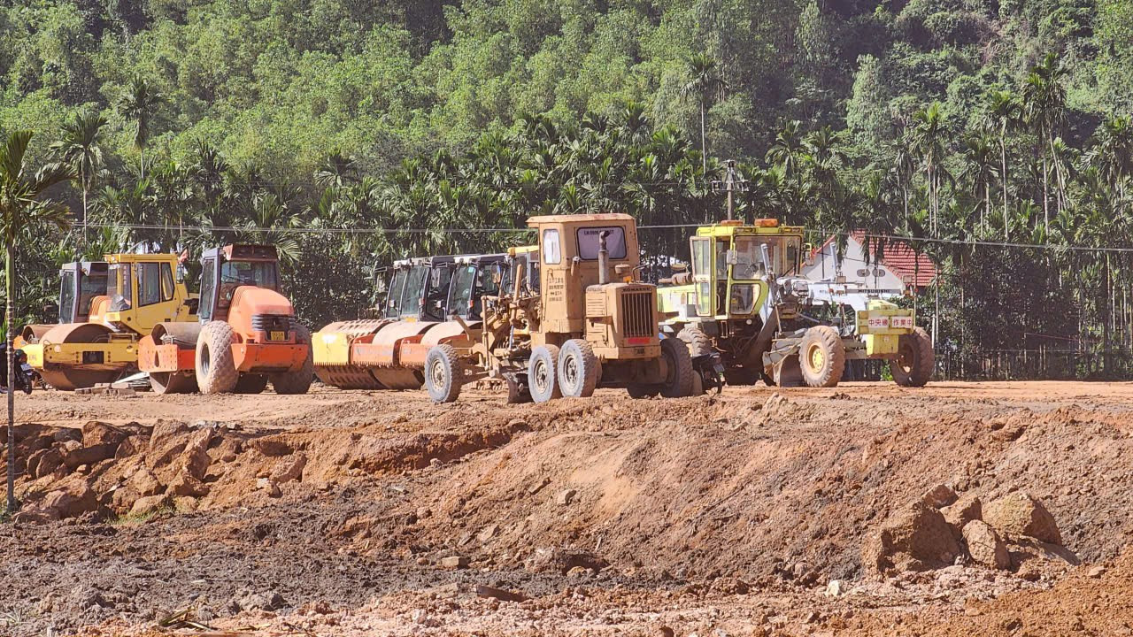 Cận cảnh thi công trạm dừng nghỉ trên cao tốc Quảng Ngãi – Hoài Nhơn - Ảnh 4