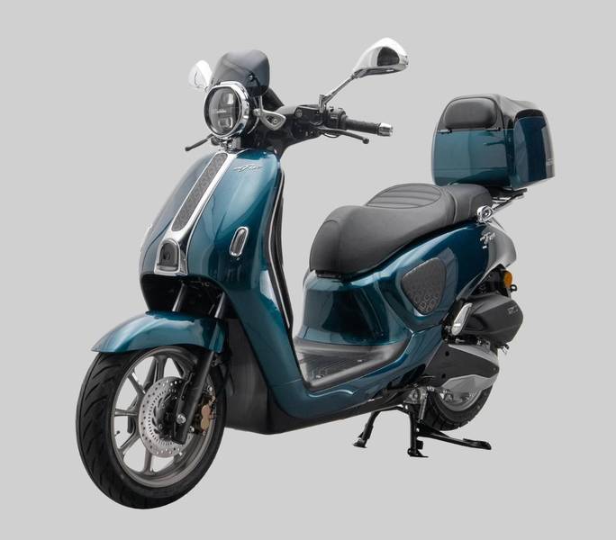 Honda sắp ra mắt xe ga cổ điển 150cc cạnh tranh Peugeot Django: Camera hành trình "zin", giá dự kiến khoảng 50 triệu đồng - Ảnh 4
