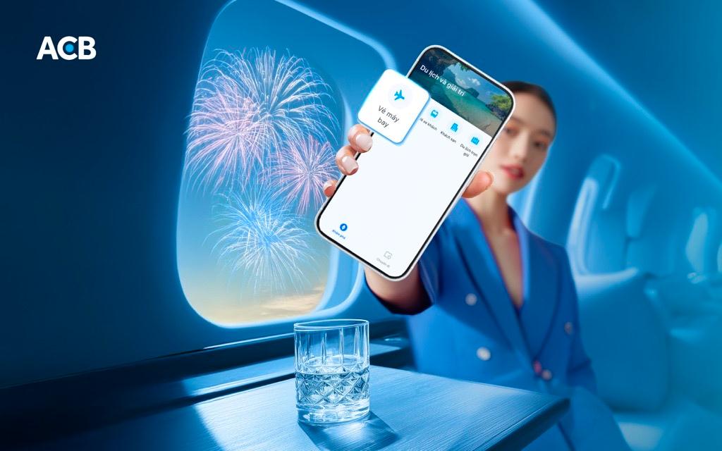 Giảm đến 15% giá vé máy bay Vietnam Airlines khi đặt vé trên ACB ONE vào ngày thứ 5 hàng tuần - Ảnh 1