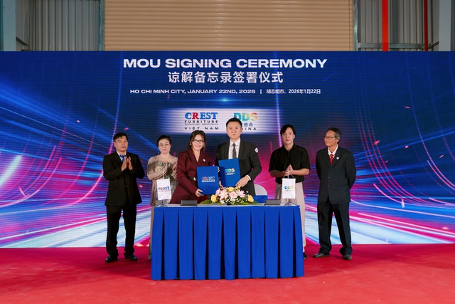 Crest Furniture khánh thành nhà máy và ký kết hợp tác chiến lược - Ảnh 2