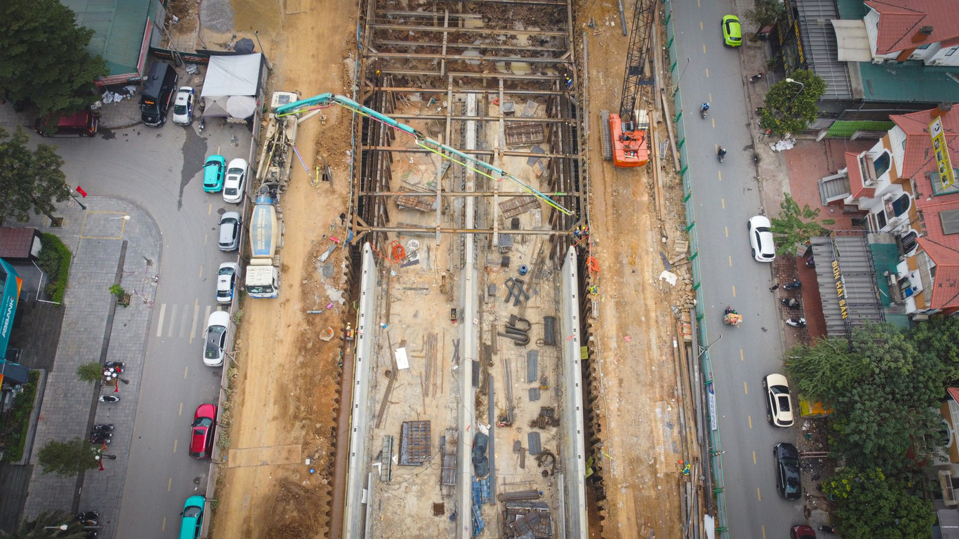 Đồng loạt thi công hầm và cầu tại nút giao hơn 2.380 tỷ đồng ở Hà Nội - Ảnh 6