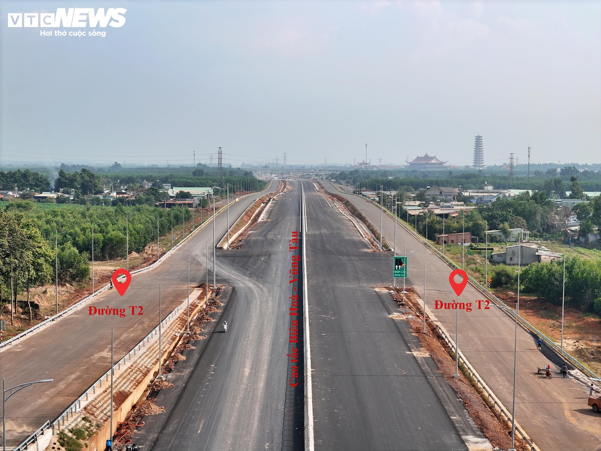 Toàn cảnh 38 km cao tốc Biên Hòa - Vũng Tàu trước ngày thông xe - Ảnh 4