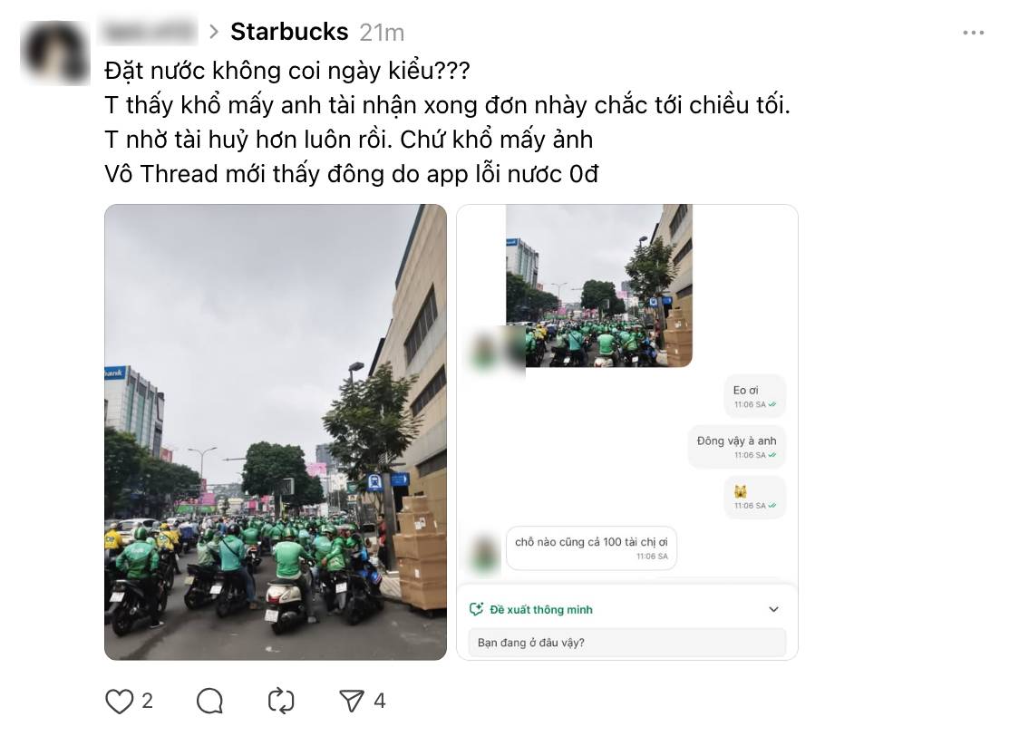 Ồ ạt mua Starbucks giá 0 đồng, tưởng sale "khủng" ai ngờ là… lỗi - Ảnh 5