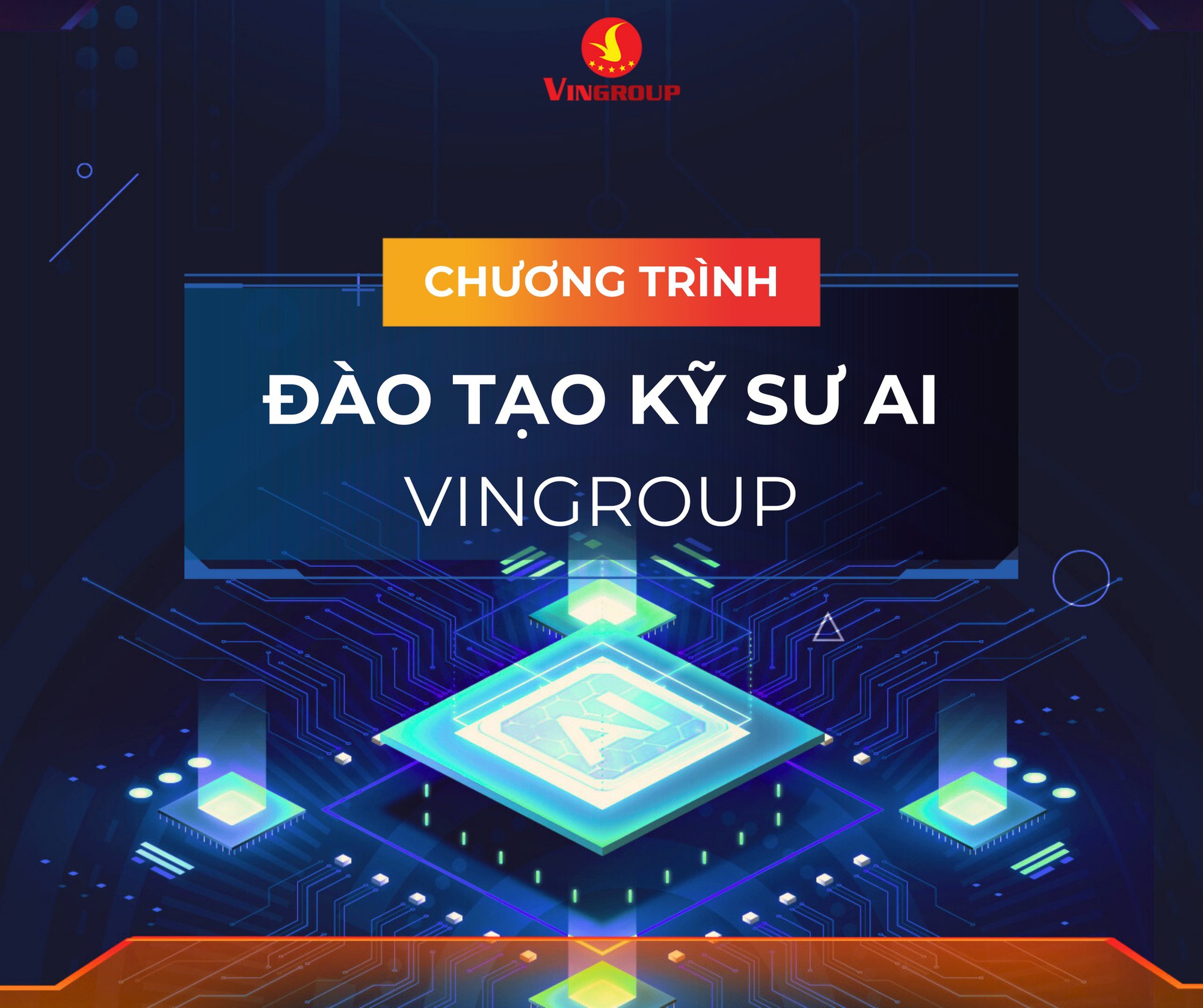 Vingroup tuyển sinh khóa đào tạo AI đầu tiên, số hồ sơ vượt gấp đôi chỉ tiêu sau 24 giờ - Ảnh 1