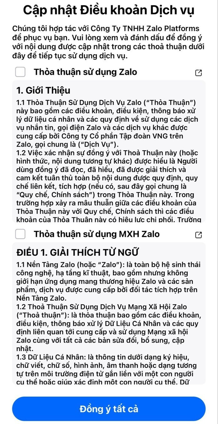 Zalo lên tiếng về 'lùm xùm' thu thập thông tin người dùng - Ảnh 1
