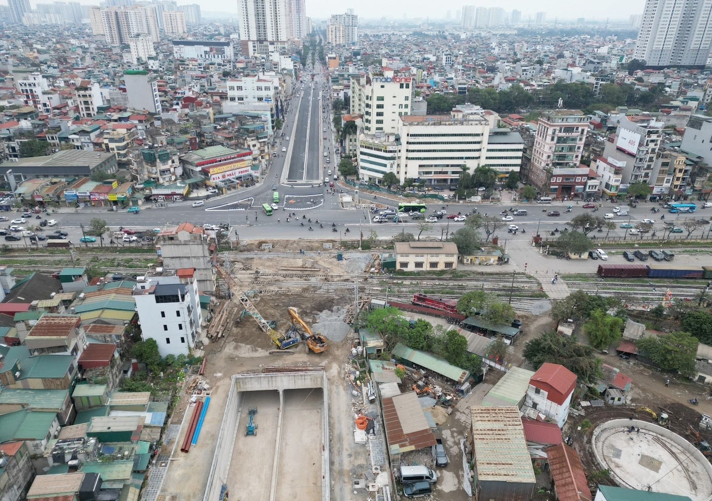 Hà Nội: Cận cảnh 4 siêu dự án góp phần giảm ùn tắc sẽ hoàn thành trước Tết - Ảnh 5