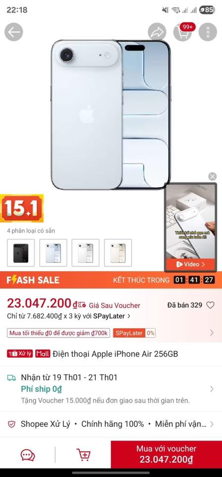 iPhone mới ra mắt rớt giá chưa từng có, giảm sập sàn gần 10 triệu đồng - Ảnh 1