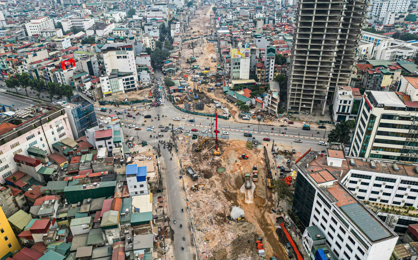 Nhiều dự án giao thông Hà Nội chậm cả chục năm sẽ hoàn thành trước Tết Nguyên đán - Ảnh 8