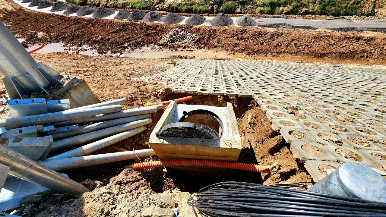 Cận cảnh thi công trạm dừng nghỉ trên cao tốc Quảng Ngãi – Hoài Nhơn - Ảnh 7