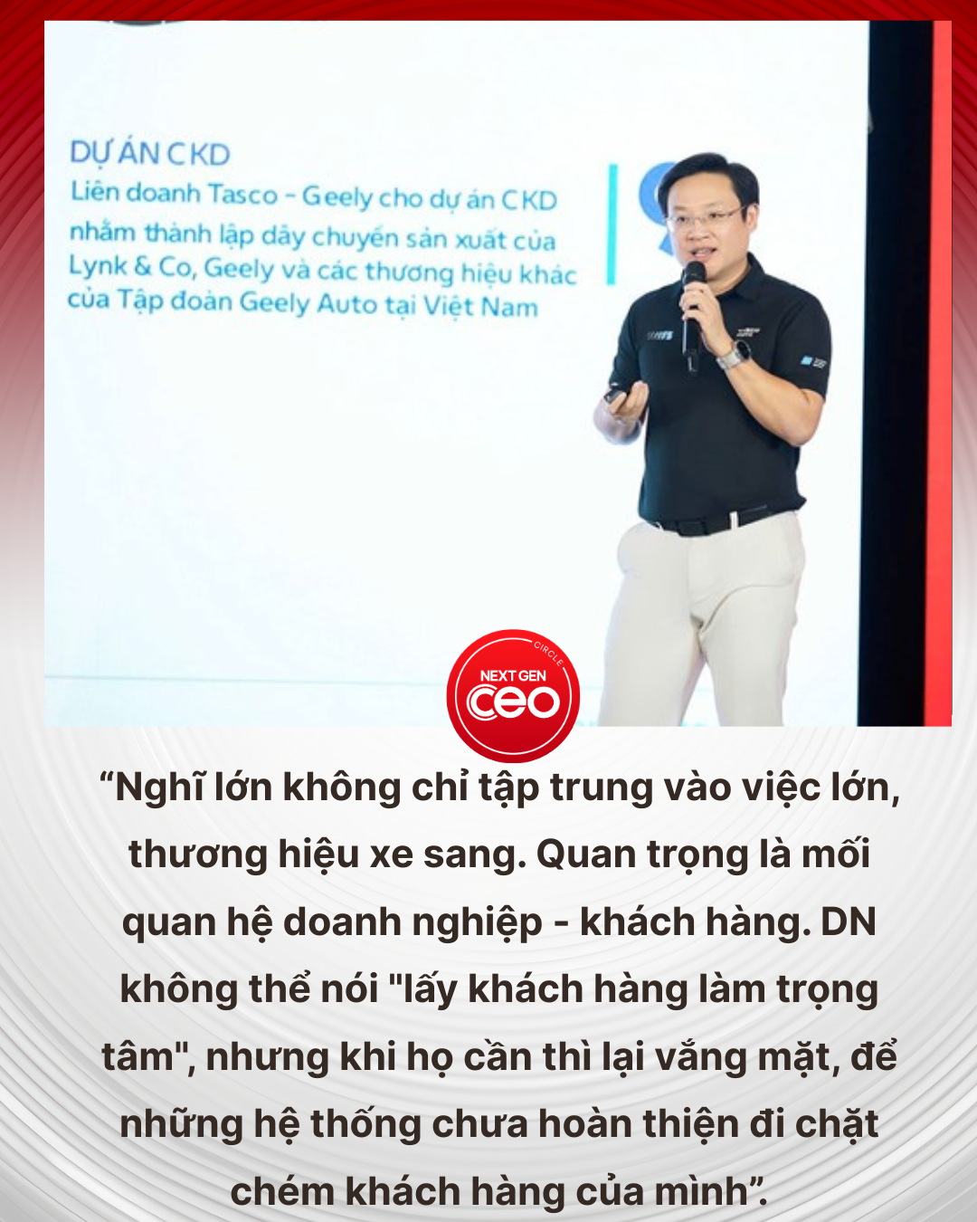 CEO Tasco Auto Hoàng Anh Tuấn: Nghĩ lớn không chỉ là bán thêm nhiều xe, mà làm cả những việc rất nhỏ như rửa xe 5 phút với 39.000 đồng, nhưng đáp ứng đúng nhu cầu của khách hàng - Ảnh 4