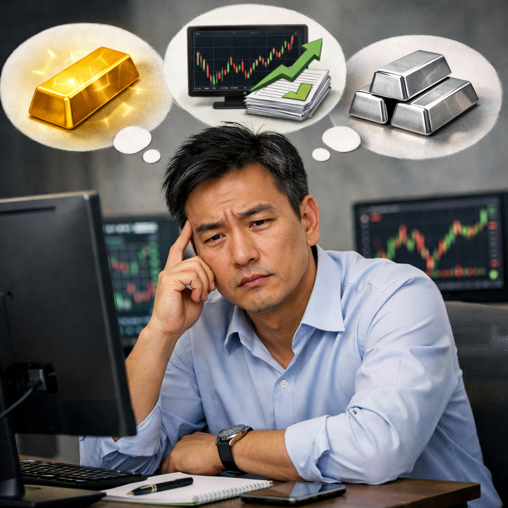 Có nên bán chứng khoán mua vàng, bạc? - Ảnh 2