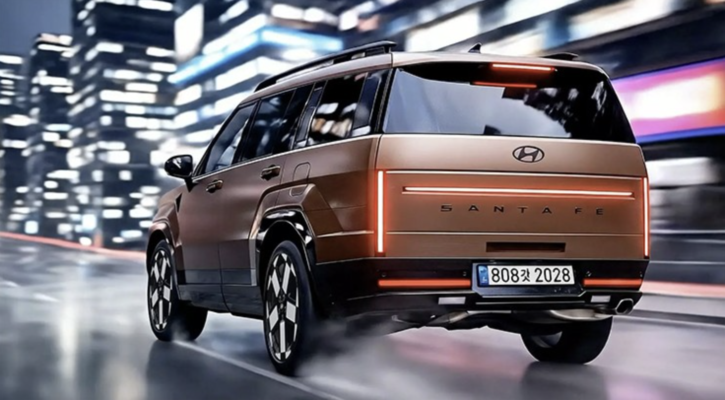 Đây có thể là Hyundai Santa Fe 2027: Phần đuôi gây tranh cãi được sửa lại, dễ có bản hybrid cắm sạc chạy 'full' 900km - Ảnh 2