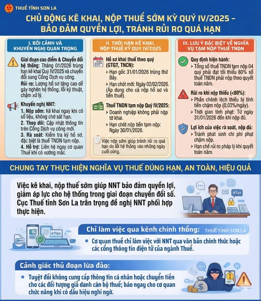 Khuyến cáo quan trọng từ Cơ quan Thuế - Ảnh 1