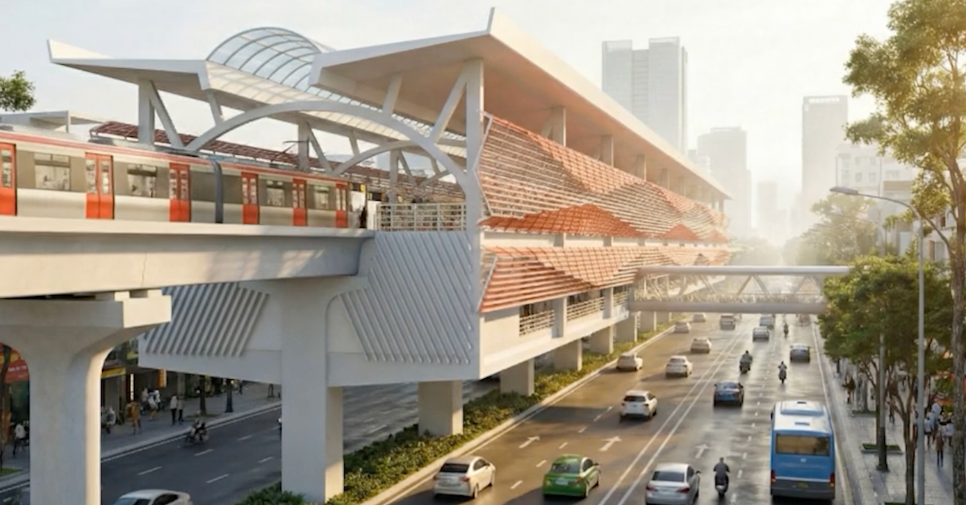 Diện mạo nhà ga của tuyến metro hơn 55.000 tỷ vừa được khởi công ở TPHCM - Ảnh 10