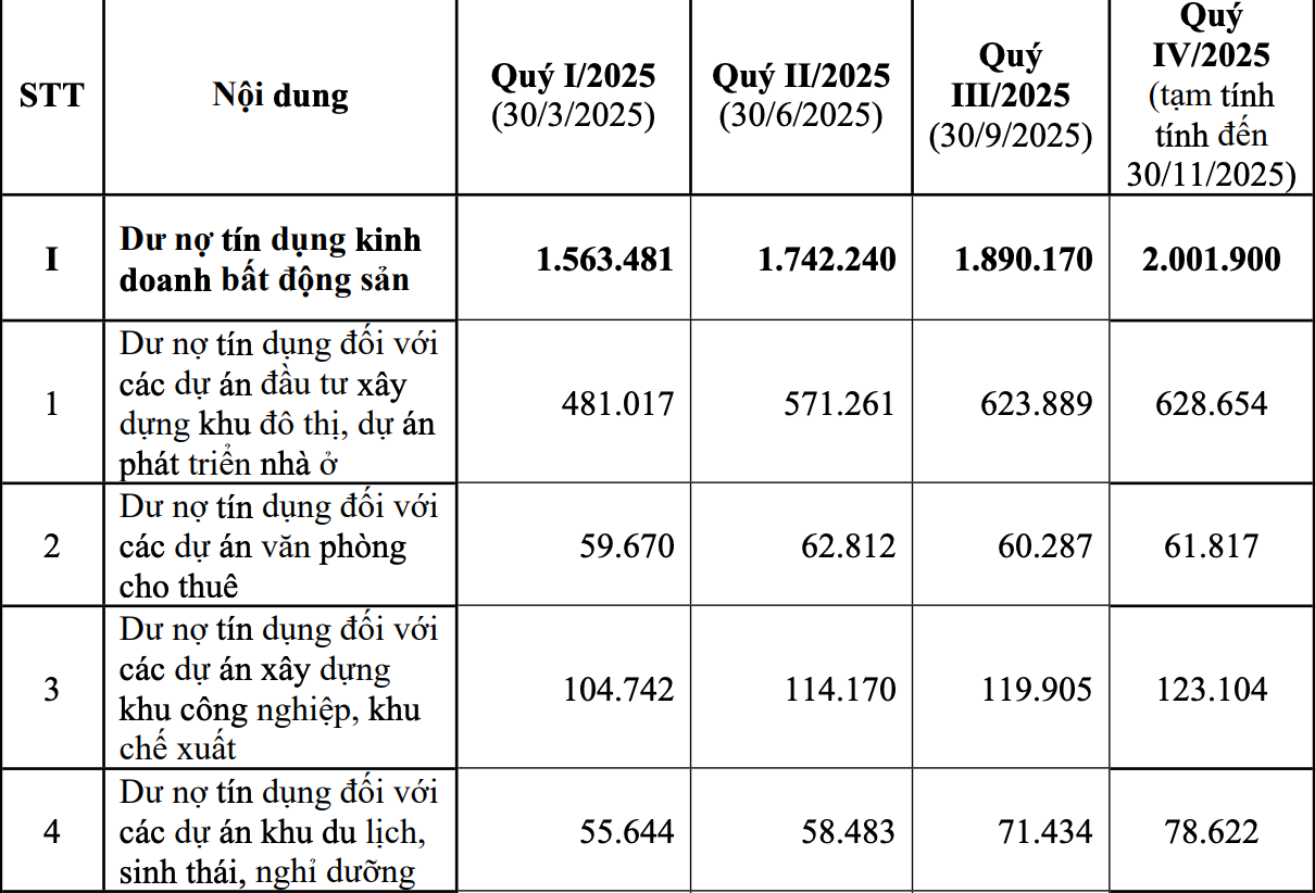 Tín dụng bất động sản hiện ra sao? - Ảnh 2