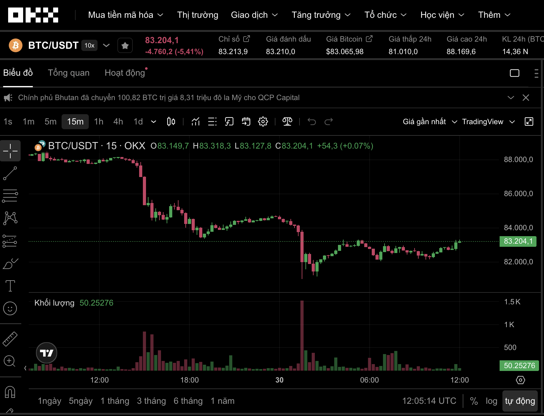 Thị trường tiền số hôm nay, 30-1: Bitcoin rớt thảm, nhà đầu tư hoảng loạn - Ảnh 1