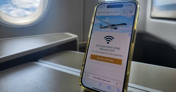 Vietnam Airlines cung cấp Internet trên máy bay sau giai đoạn thử nghiệm