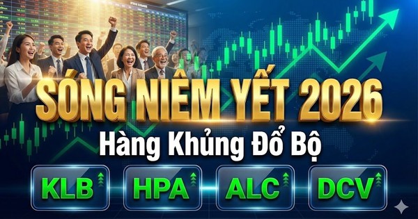 Đầu năm 2026, sàn chứng khoán đã đón hàng loạt hàng khủng: Từ công ty nông nghiệp của tỷ phú Trần Đình Long đến "cá mập" Dragon Capital đều góp mặt