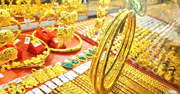 Ngày 5/1: Giá vàng tăng vọt ngay đầu phiên giao dịch
