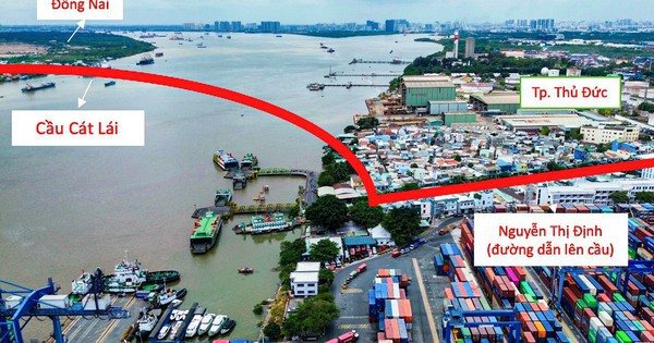 Người dân Đồng Nai, TP.HCM đón tin vui: Sắp triển khai cây cầu Cát Lái 17.700 tỷ đồng, dài hơn 11 km