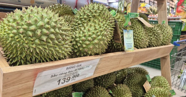 Lý do giá sầu riêng tăng 10.000 đồng/kg chỉ sau 3 ngày