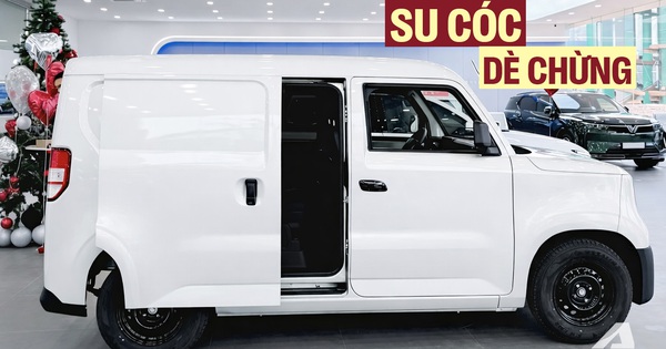 Đại lý nhận đặt VinFast EC Van bản mới: Giá dự kiến 325 triệu đồng, thêm cửa lùa như 'Su cóc’, dễ bán sau Tết