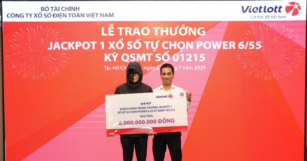 Vietlott trả thưởng hơn 5.342 tỷ đồng trong năm 2025, 1 người trúng lớn chưa từng có