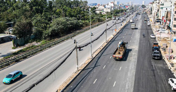 Quốc lộ 1A Văn Điển - Ngọc Hồi thành đại lộ 8 làn xe sau 15 năm