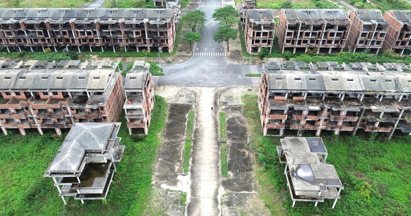 Cảnh dang dở ở dự án khu đô thị sinh thái gần 4.500 tỷ đồng ở Đà Nẵng