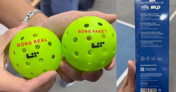 Drama: Bóng Pickleball "hot hit" mới về Việt Nam nhưng dính nghi vấn bóng fake?