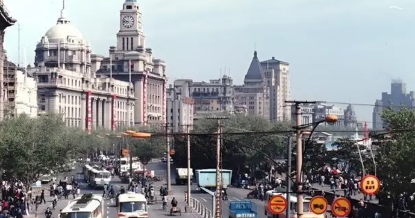 Ảnh cũ Thượng Hải thập niên 1980: Phương tiện này thống trị đường phố, có nơi 40 năm chưa hề khác