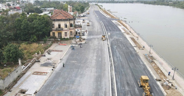 Đường ven sông Đồng Nai sắp thông xe