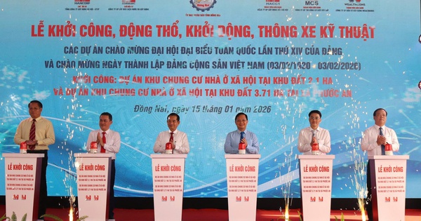 Đồng Nai khởi công nhiều dự án nhà ở xã hội, giá thấp nhất 450 triệu đồng/căn