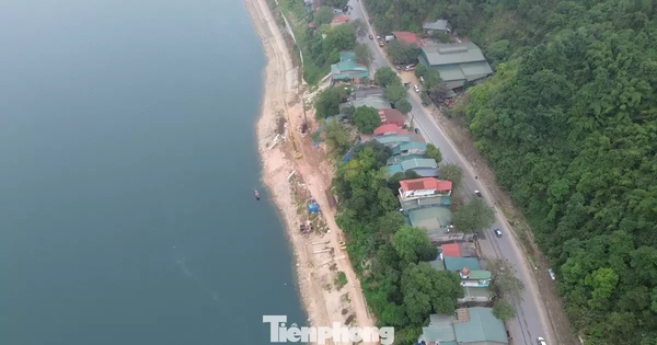 Dự án kè sông Đà gần 500 tỉ đồng chậm tiến độ