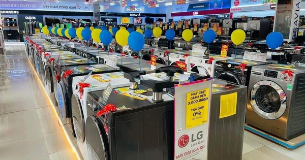Đằng sau sự tăng trưởng như 'tên lửa của máy giặt LG tại Điện máy Xanh