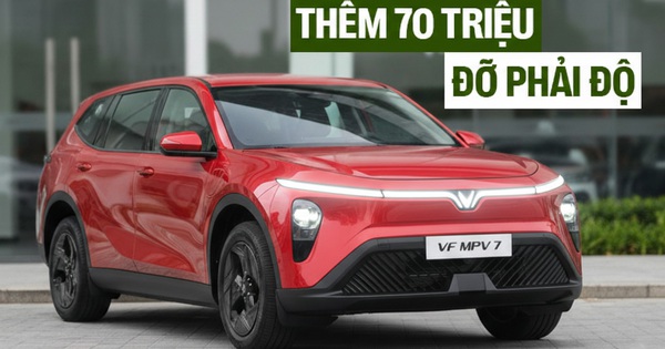 VinFast VF MPV 7 nhận cọc: Giá dự kiến 819 triệu đồng, mua sớm rẻ hơn, chênh 70 triệu với bản dịch vụ nhưng thêm loạt trang bị xịn