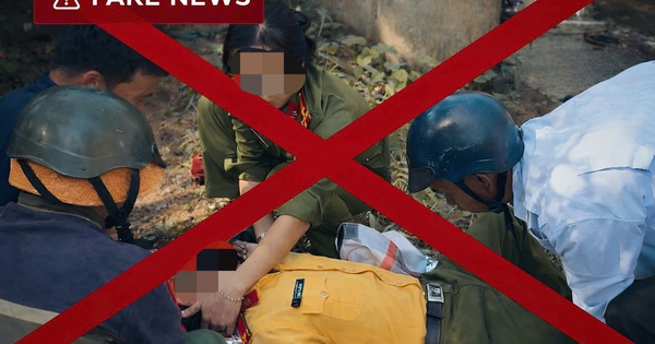 Thông tin "cán bộ công an bị đâm tử vong khi tham gia cưỡng chế đất" là sai sự thật