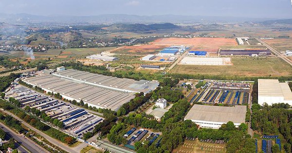 Dừng một cụm công nghiệp rộng hơn 20 sân bóng đá