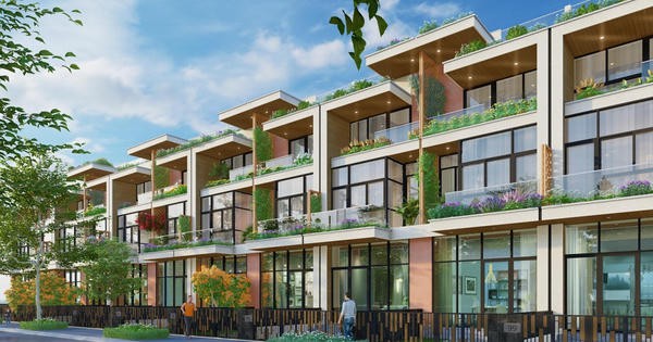 Trong năm 2025, giá giao dịch biệt thự, liền kề tăng