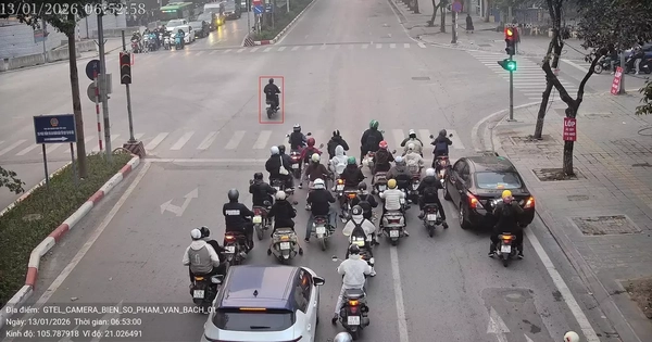 Danh sách xe bị phạt nguội qua camera AI tại Hà Nội tuần qua
