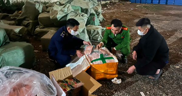 Phát hiện hơn 10 tấn thực phẩm nhập khẩu trôi nổi đang trên đường tiêu thụ